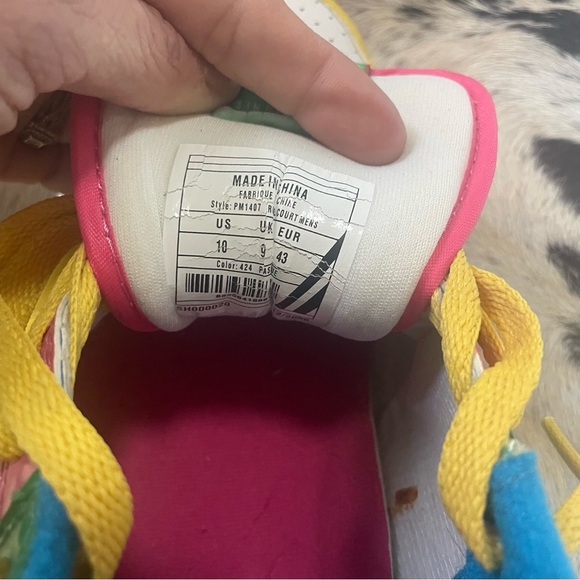 PRO-Keds Royal Court Mens Sneaker Size 10 Rare PM1407 Skittles edition! - Picture 9 of 9